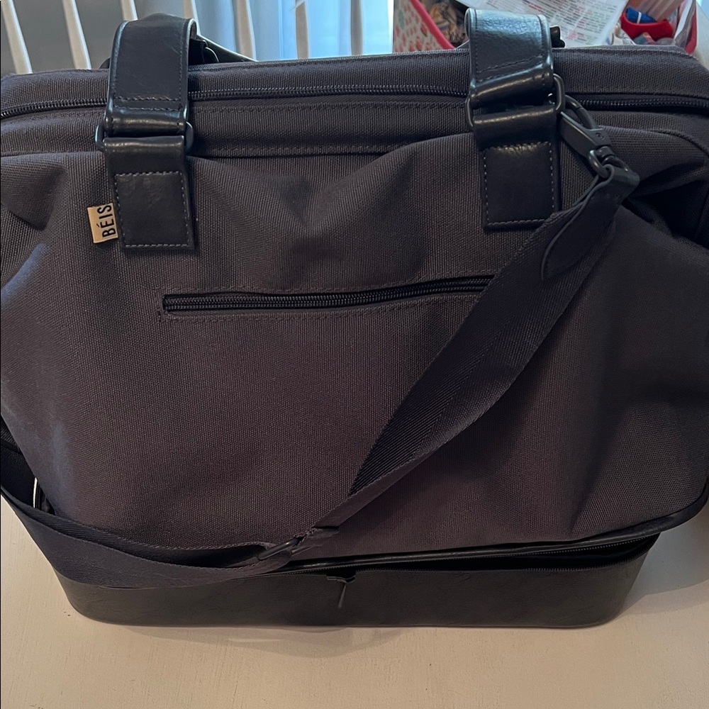 Beis mini convertible weekender in navy